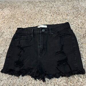 Mudd high rise mom shorts